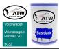 Preview: Volkswagen, Montanagrün Metallic 2C, 9032: 500ml Lackdose, von ATW Autoteile West.